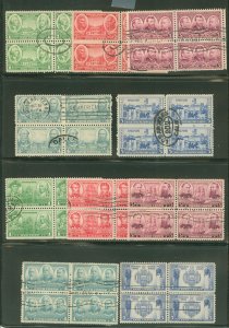 United States #785-89/790-94 Used Multiple (Army) (Navy)