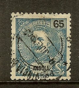 Angola, Scott #48, 65r King Carlos, Used