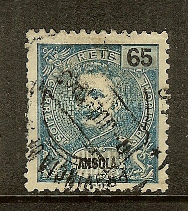 Angola, Scott #48, 65r King Carlos, Used