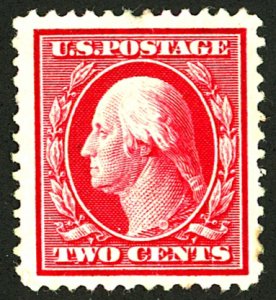 U.S. #332 MINT OG LH THIN