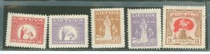 Lithuania #70/79 Unused Single