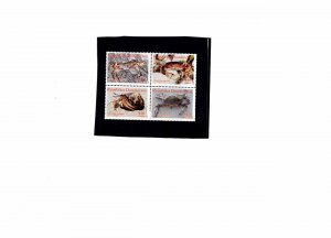 Dominican  Republic  Crabs  1470  MNH  Block  of 4