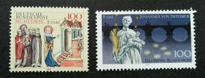 Germany Mix Lot 6 1993 Saints Book (stamp) MNH