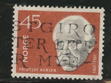 Norway Scott 397 Used 1961 stamp