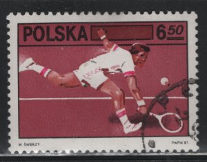 Poland 2472 Polish Tennis Federation 1981