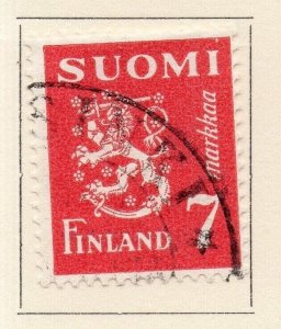 Finland 1947-49 Early Issue Fine Used 7p. NW-214528