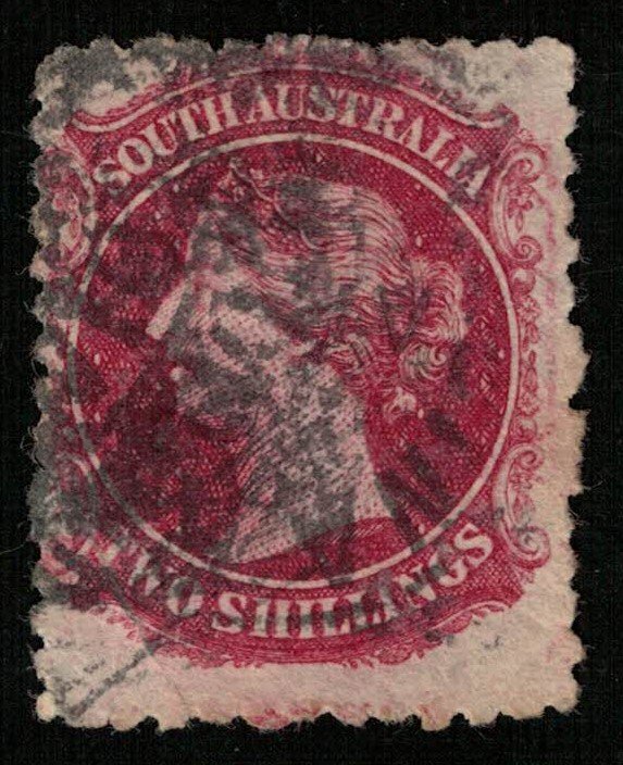 Queen Victoria, 2 shillings, South Australia (4127-Т)