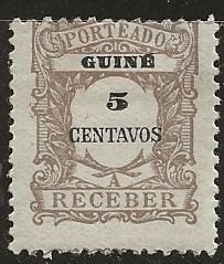 Portuguese Guinea ^ Scott # J34 - MH