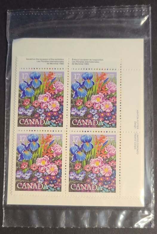 CANADA PLATE BLOCK SETS 18 in total.