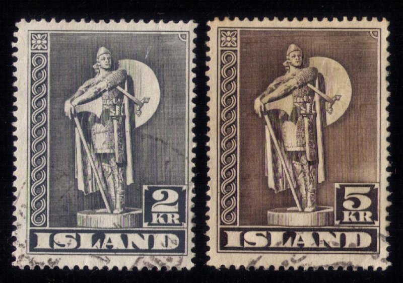 Iceland Sc #229-230 Used Very Fine