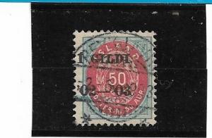Iceland  Scott#  59  Used