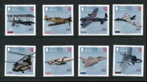Isle of Man 1912-1919 Royal Air Force Stamp Set MNH 2018