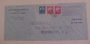 COLOMBIA US CONSULAR COVER TO WASHINGTON DC