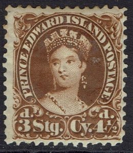 PRINCE EDWARD ISLAND 1870 QV CHALON 3D/4½D