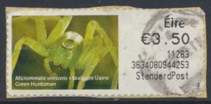 Ireland Machine Label  Huntsman Spider (M23) Used 3.50 see details & scan