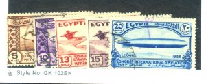 EGYPT #172-6 USED FVF Cat $64