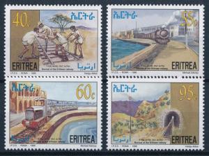 [63685] Eritrea 1997 Railway Train Eisenbahn Chemin de Fer  MNH