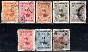 Iran/Persia Scott # 667 - 676, used