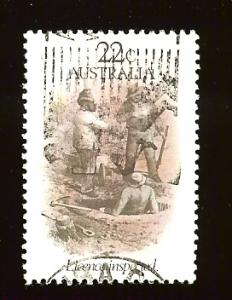 Australia #780 22c Gold Rush Era - License Inspected, Forrest Creek