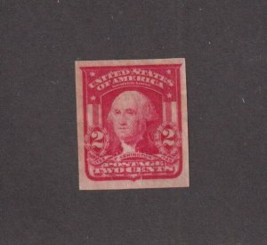 U.S.: Sc #320, 2c Washington Imperforate, No Gum (S30295)