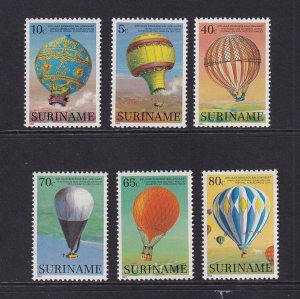 Surinam   #665-660  MNH  1983  ballooning