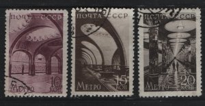 RUSSIA  687-689  USED