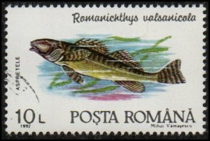 Romania 3731 - Cto - 10L Sculpin Perch (1992)