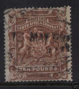 British South Africa #19 VF Used Rare Classic