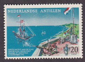 Netherlands Antilles # 273, Brig Andra Doria, Hinged, 1/3 Cat.