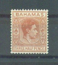 Bahamas sc# 102 (2) mh cat value $1.25