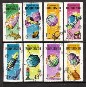 Burundi 126-133 ITU CTO VF NH