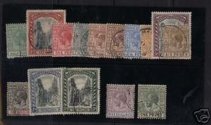 Bahamas #70 - #83 VF Used Set Of 15