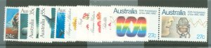 Australia  #820/831 Mint (NH) Multiple