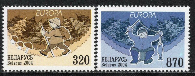 EUROPA 2004 - Belarus - Holidays - MNH Set