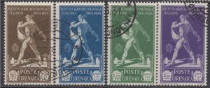 Italy Cirenaica n.72-75 - Istituto Agricolo used cv 220$