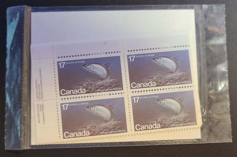 CANADA PLATE BLOCK SETS 18 in total.