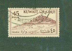 KUWAIT 166 USED BIN $0.30