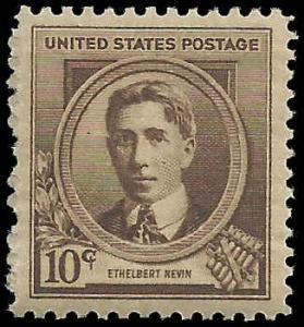 # 883 MINT NEVER HINGED ETHELBERT NEVIN COMPOSER