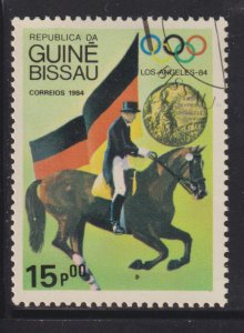 Guinea-Bissau 613 Flag, Medal & Olympic Winner 1984