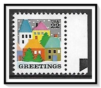 US #2245 Christmas Village Scene MNH