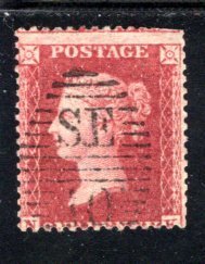 Great Britain 20  F, Used, trimmed perfs,  Cat $6.00  ...  2481339