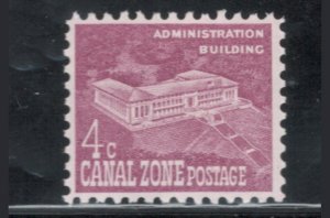 Canal Zone 1960 Administration Building 4c Scott # 152 MNH
