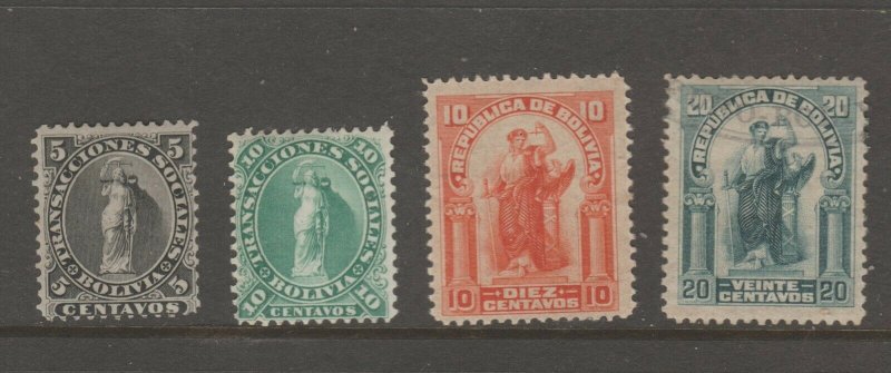 MX-23 Cinderella revenue stamp Bolivia c Shipping note 