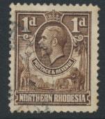 Northern Rhodesia  SG 2  SC# 2 Used  see detail and scan