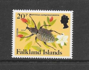 INSECTS - FALKLAND ISLANDS-#397 WEEVIL   MNH