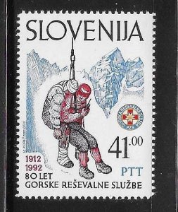 Slovenia 1992 Mountain Rescue Service 80th anniv Sc 140 MNH A3723