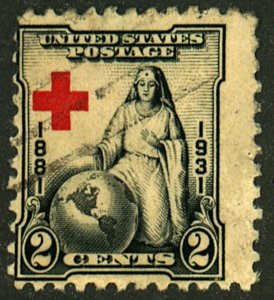 U.S. #702 MINT OG HR