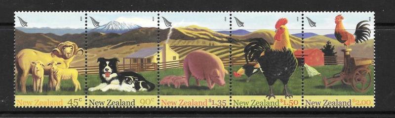 NEW ZEALAND SG2757a 2005 FARM ANIMALS  MNH