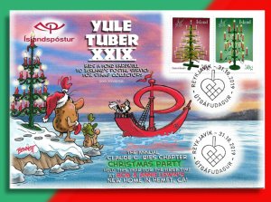 Is This The Last FDC From Iceland?? --- Maybe Not, After All!!  Christmas 2019