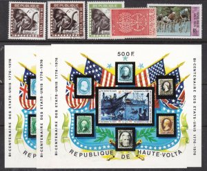 UPPER  VOLTA  ^^^^^OLDER MNH/MH& used  collection   $$@ dca 1406volta 